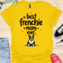 Best frenchie mom ever - V5B - Flying Hearts T-Shirt
